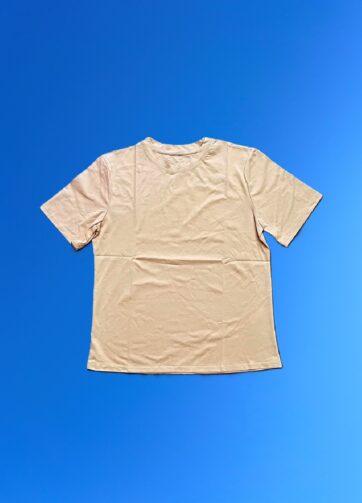 Brand: Ravasio Valentina - Modello: Basic T-Shirt Girocollo Col. Nude - Codice: RVS2500000008col.nude
