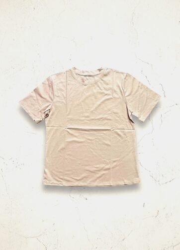 Brand: Ravasio Valentina - Modello: Basic T-Shirt Girocollo Col. Nude - Codice: RVS2500000008col.nude