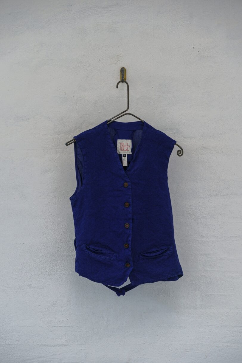 Brand: Hannoh Wessel - Modello: Gilet Gertrud col.Blue