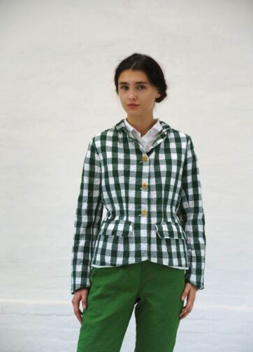 Brand: Hannoh Wessel - Modello: Jacket Jesse Verde Bianco
