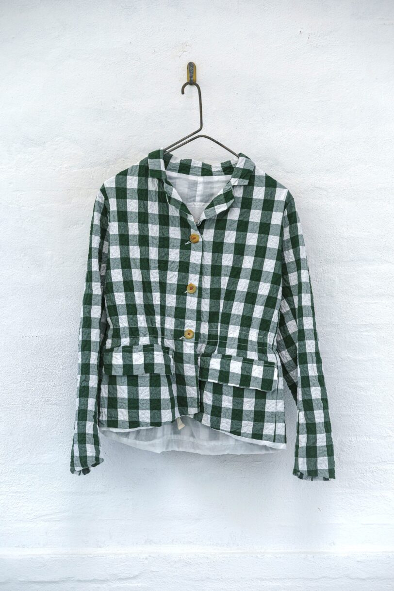 Brand: Hannoh Wessel - Modello: Jacket Jesse Verde Bianco - immagine 6