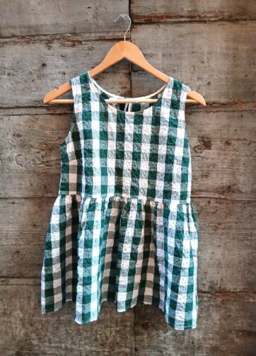 Brand: Hannoh Wessel - Modello: Shirt Sara Verde Bianco