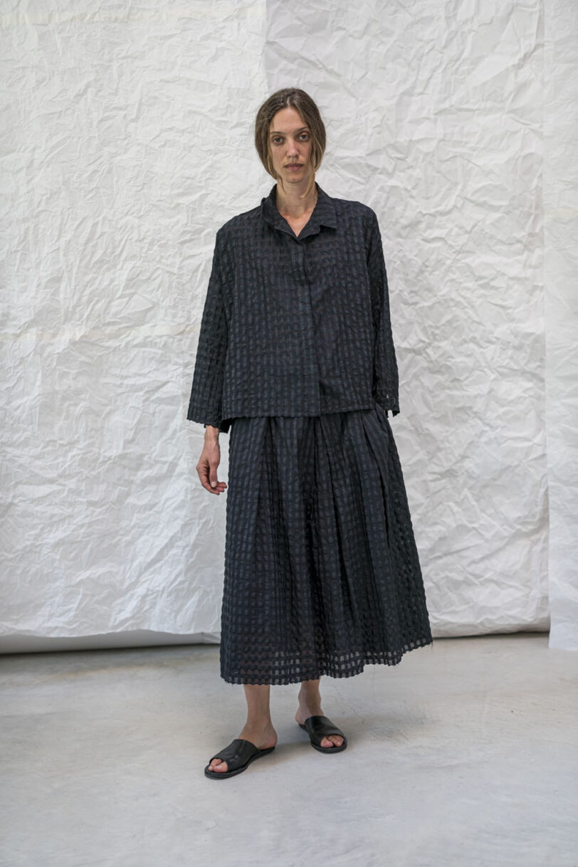 Brand: AeQuamente - Modello: SHIRT Blu-Nero - immagine 2