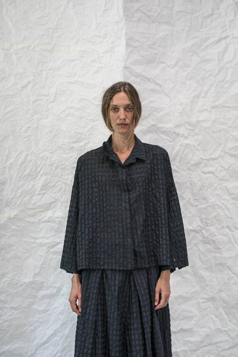 Brand: AeQuamente - Modello: SHIRT Blu-Nero - immagine 3
