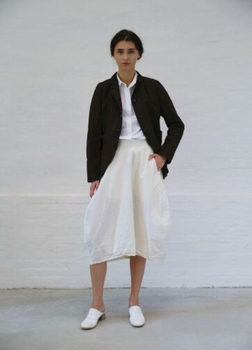 Brand: Hannoh Wessel - Modello: Skirt Jordaine Bianca