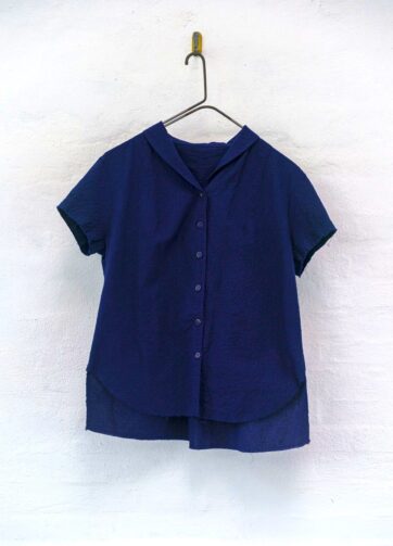 Brand: Hannoh Wessel - Modello: Shirt Sabina Blu
