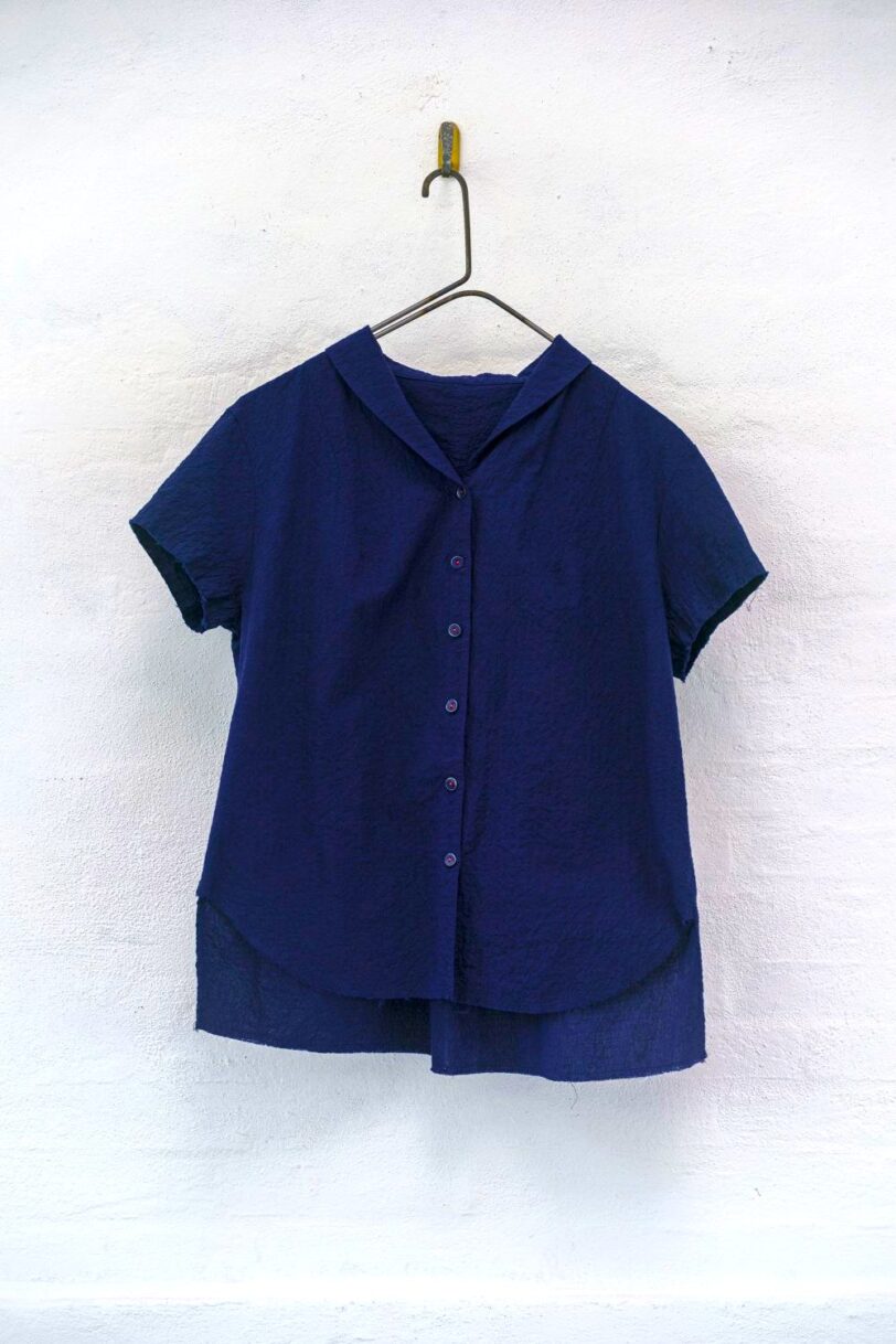 Brand: Hannoh Wessel - Modello: Shirt Sabina Blu