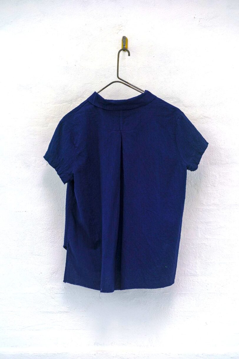 Brand: Hannoh Wessel - Modello: Shirt Sabina Blu - immagine 4
