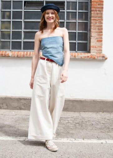Brand: PeppinoPeppino - Modello: Type 131 I pantaloni del marinaio Ecru
