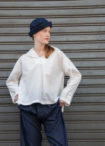 Brand: PeppinoPeppino - Modello: Type 135 La camicia da ponte in popeline bianco