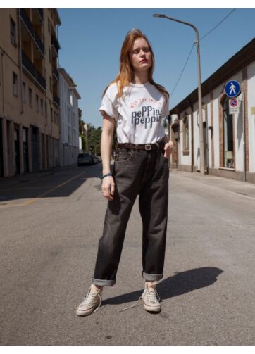 Brand: PeppinoPeppino - Mod.Type144 The Selvedge Drop Crotch Jean Faded Black- Cod:ptsdcjfbtype144fb