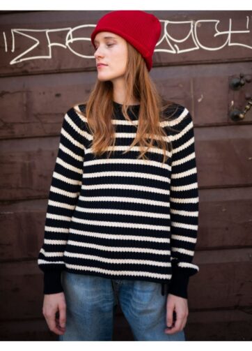 Brand: PeppinoPeppino - Mod.:Type152 The Dorm Sweater Navy Ecru - Cod.: ptdstype152navyecru