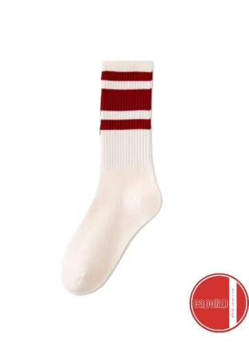 Brand: rvs@ravasio_valentina  Modello: Calza sport righe rosse  Cod: 3780trspABCrr