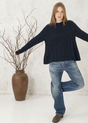 Peppino Peppino Modello: Type 18 Straight The Selvedge Five Pocket Jean Worn in Mid Blue