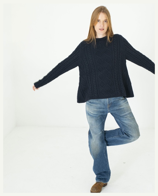 Peppino Peppino Modello: Type 18 Straight The Selvedge Five Pocket Jean Worn in Mid Blue - immagine 4