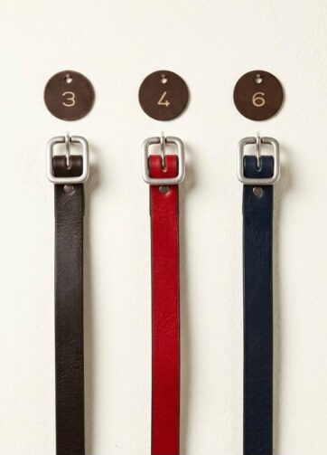 Peppino Peppino Modello: Vintage Belt-Jean Dessel DarkBrown-Red-Navy